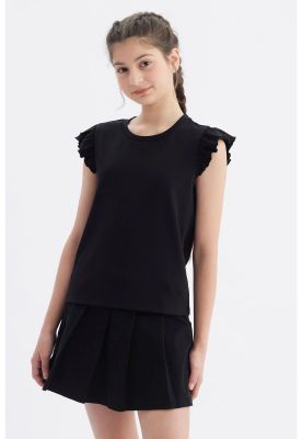 Imagen 2 del producto Polera Niña Rib Negro- ll