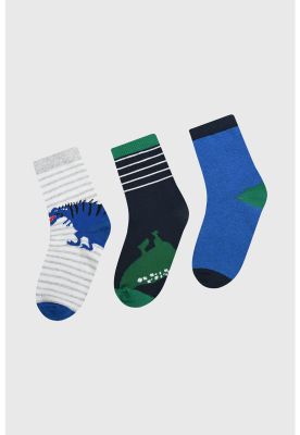 Imagen 2 del producto Calcetín Niño Tripack Verde - ll