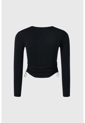 Imagen 2 del producto Polera Niña Rígido Strass Negro