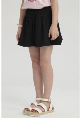 Imagen 2 del producto Falda Niña Short Pretina Panal Negro