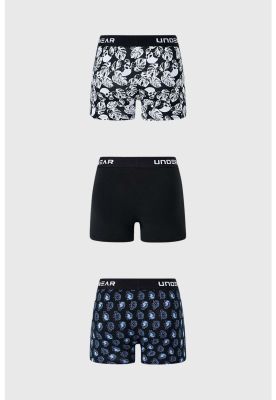 Imagen 2 del producto Bóxer Hombre Tripack Liso Negro - VI