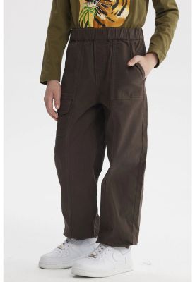 Imagen 2 del producto Pantalón Niño Pitillo Café