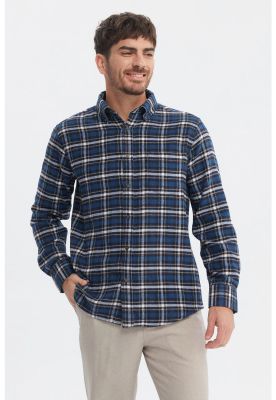 Imagen 1 del producto Camisa Hombre Franela Básica Azul - ll