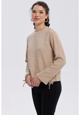 Imagen 2 del producto Sweater Mujer Mangas Beige