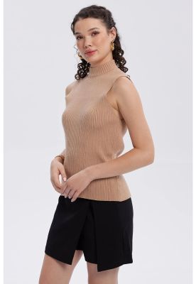 Imagen 2 del producto Sweater Mujer Con Textura Camel