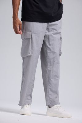 Imagen 2 del producto Pantalón Hombre Cargo Taslan Gris