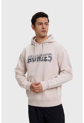 Imagen 2 del producto Polerón Hombre Hoodie Print Beige - ll