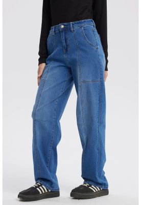 Imagen 2 del producto Jeans Niña Baggy Azul