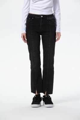 Imagen 1 del producto Jeans Mujer Slim Linea Abertura Gris