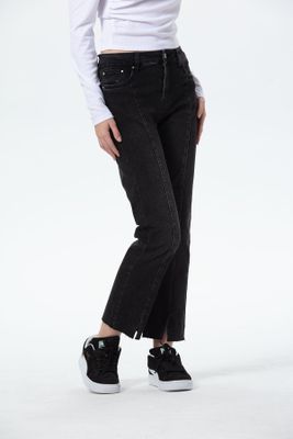 Imagen 2 del producto Jeans Mujer Slim Linea Abertura Gris