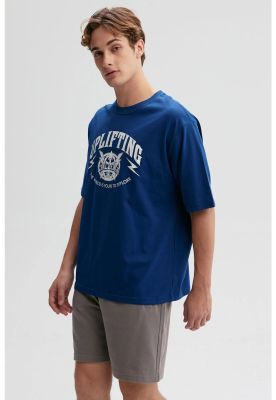 Imagen 2 del producto Polera Hombre Print Central Azul - lV