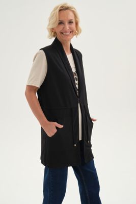 Imagen 2 del producto Sweater Mujer Abierto Negro