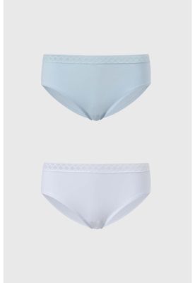 Imagen 1 del producto Calzón Mujer Bikini Invisible Azul Claro