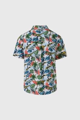 Imagen 2 del producto Camisa Niño Guayabera Print Blanco