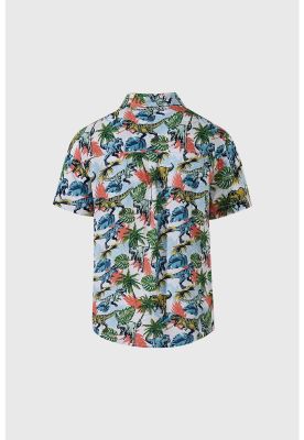 Imagen 2 del producto Camisa Niño Guayabera Print Blanco