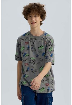 Imagen 2 del producto Polera Niño Full Print Marengo