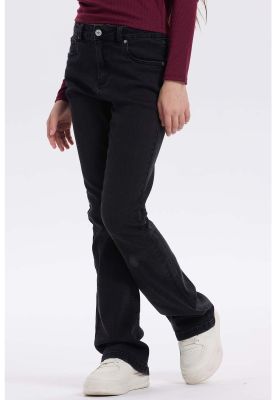 Imagen 2 del producto Jeans Niña Básico Flare Negro