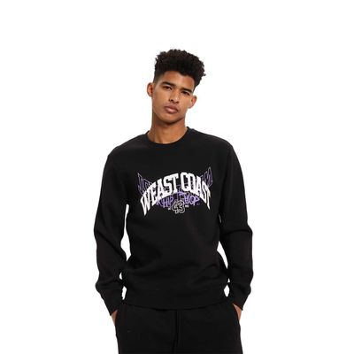 Polerón Hombre College Graffiti Negro Fashion's Park