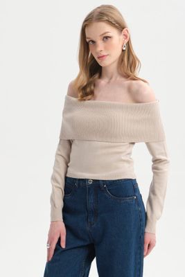 Imagen 2 del producto Sweater Mujer Bardot Beige