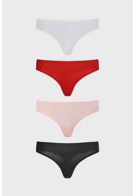 Imagen 2 del producto Calzón Mujer Pack4 Colaless Palo Rosa