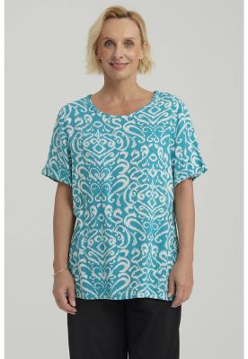 Blusa Mujer Rapport Turquesa