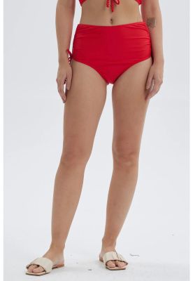 Imagen 1 del producto Traje De Baño Mujer Calzón Tiro Alto Rojo