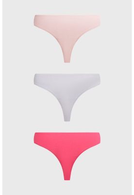 Imagen 1 del producto Calzón Mujer Colaless Tripack Liso Fucsia