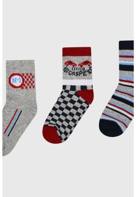 Imagen 2 del producto Calcetín Niño Tripack Rojo - ll