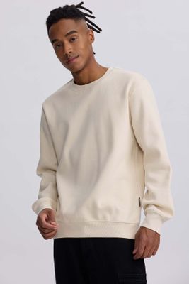 Imagen 2 del producto Polerón Hombre Liso Beige