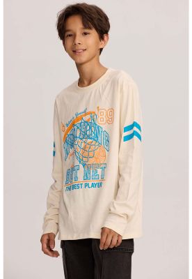 Imagen 2 del producto Polera Niño Crudo