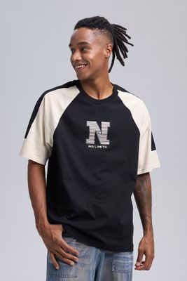 Imagen 2 del producto Polera Hombre Manga Contratono Negro II