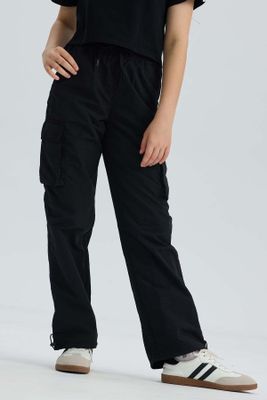 Imagen 1 del producto Pantalón Niña Parchute Cargo Negro