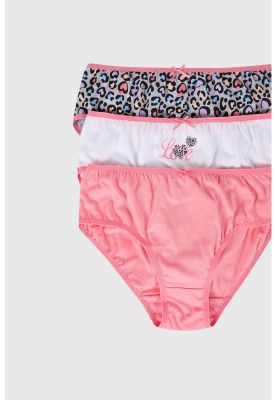 Imagen 2 del producto Calzón Niña Tripack Teens Palo Rosa