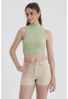 Peto Mujer Sin Costura Verde