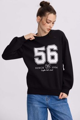 Imagen 2 del producto Polerón Mujer Print Negro