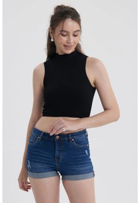 Peto Mujer Sin Costura Negro