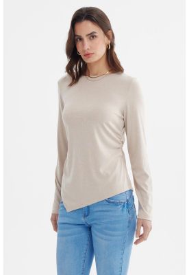 Imagen 2 del producto Polera Mujer Ajustado Beige