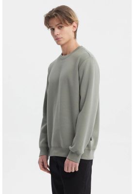 Imagen 2 del producto Polerón Hombre Básico Verde Claro