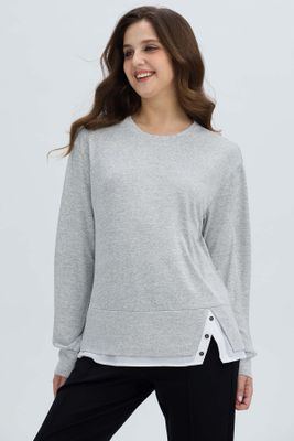 Imagen 2 del producto Sweater Mujer Basta Gris Melange
