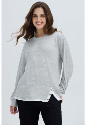 Imagen 1 del producto Sweater Mujer Basta Gris Melange