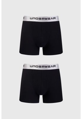 Bóxer Hombre Bipack Regalable Negro