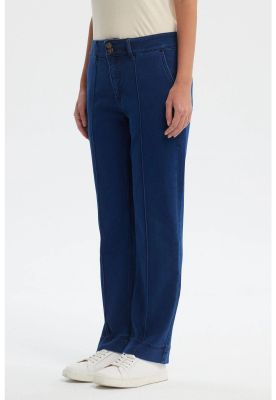 Imagen 2 del producto Jeans Mujer Calce Recto Tiro Alto Azul - ll