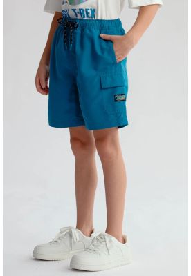 Imagen 2 del producto Short De Baño Niño Básico Verde Oscuro