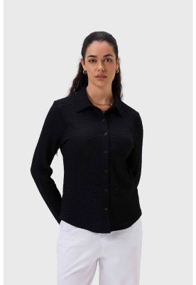 Imagen 1 del producto Blusa Mujer Abotonada Negro - V