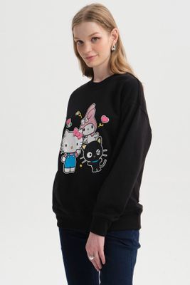 Imagen 2 del producto Polerón Mujer Print Negro II