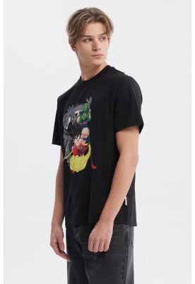Imagen 2 del producto Polera Hombre Print Frontal Dragon Ball Negro