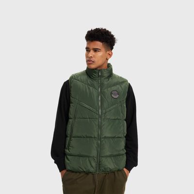 Imagen 2 del producto Parka Hombre Full Zipper Con Bolsillo Verde Fashion's Park