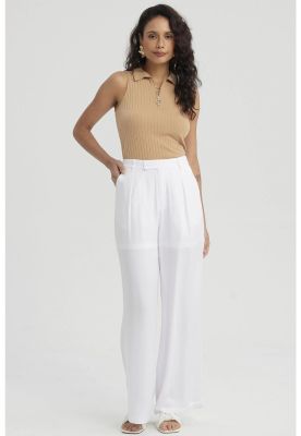Imagen 2 del producto Pantalón Mujer Sastrero Blanco