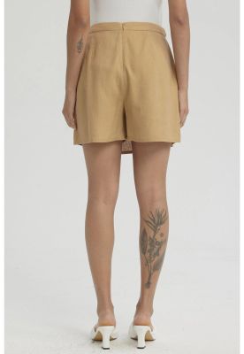 Imagen 2 del producto Short Mujer Con Botones Camel