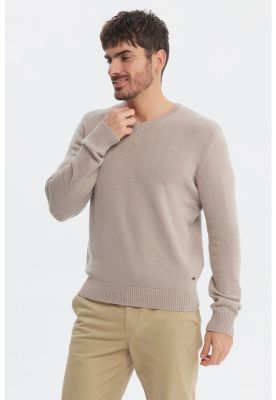 Imagen 2 del producto Sweater Hombre Básico Beige